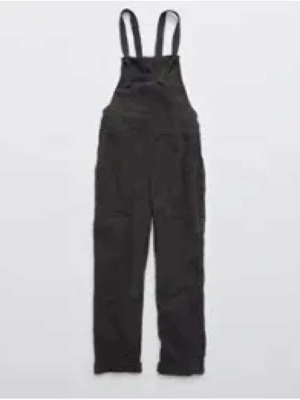 Aerie 100% Cotton - Lightweight Overalls Rolled Leg Gauze Tie Knot Size M - Picture 2 of 5